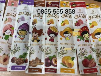 1kg Thạch ZaiZai Đức Hạnh Mix Nhiều Vị Thanh Dài Mẫu Mới - Thực Phẩm Thủ Đức