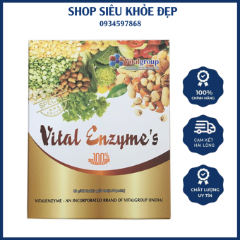 ✴️Chính Hãng✴️ Vital Enzyme’s Hàn Quốc Hộp 30gói Giúp Hỗ Trợ Tăng Sức Đề kháng Cơ Thể Giảm Đầy Hơi Khó Tiêu Táo Bón