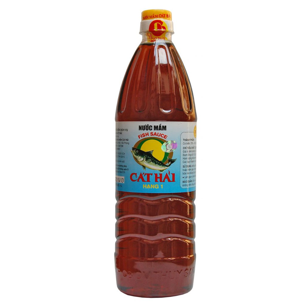 Nước mắm cát hải hạng 1 - chai 1 lít