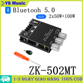 ZK-502MT Bộ khuếch đại mini ZK 502MT Bộ khuếch đại nhỏ bluetooth 5.0 Bộ khuếch đại loa siêu trầm Bộ khuếch đại 2x50W Bộ khuếch đại bluetooth, bộ khuếch đại mini