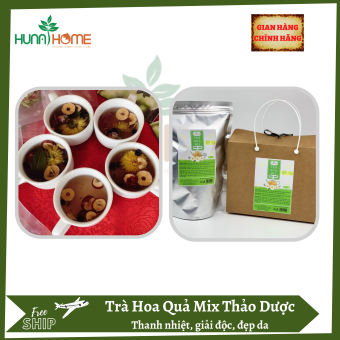 Trà hoa mix thảo mộc Hunahome giúp thanh lọc cơ thể