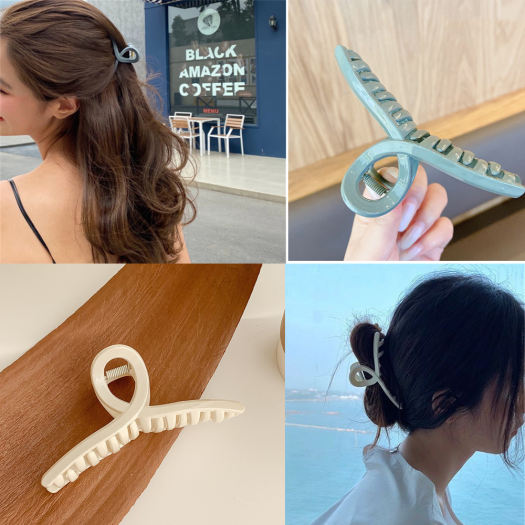 Kẹp tóc nữ Hàn Quốc càng cua kiểu mới đơn giản dễ thương xinh xắn KT01 - Phụ kiện tóc