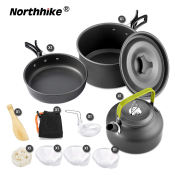 Northhike Camping Cookware Set for 2-4 Persons