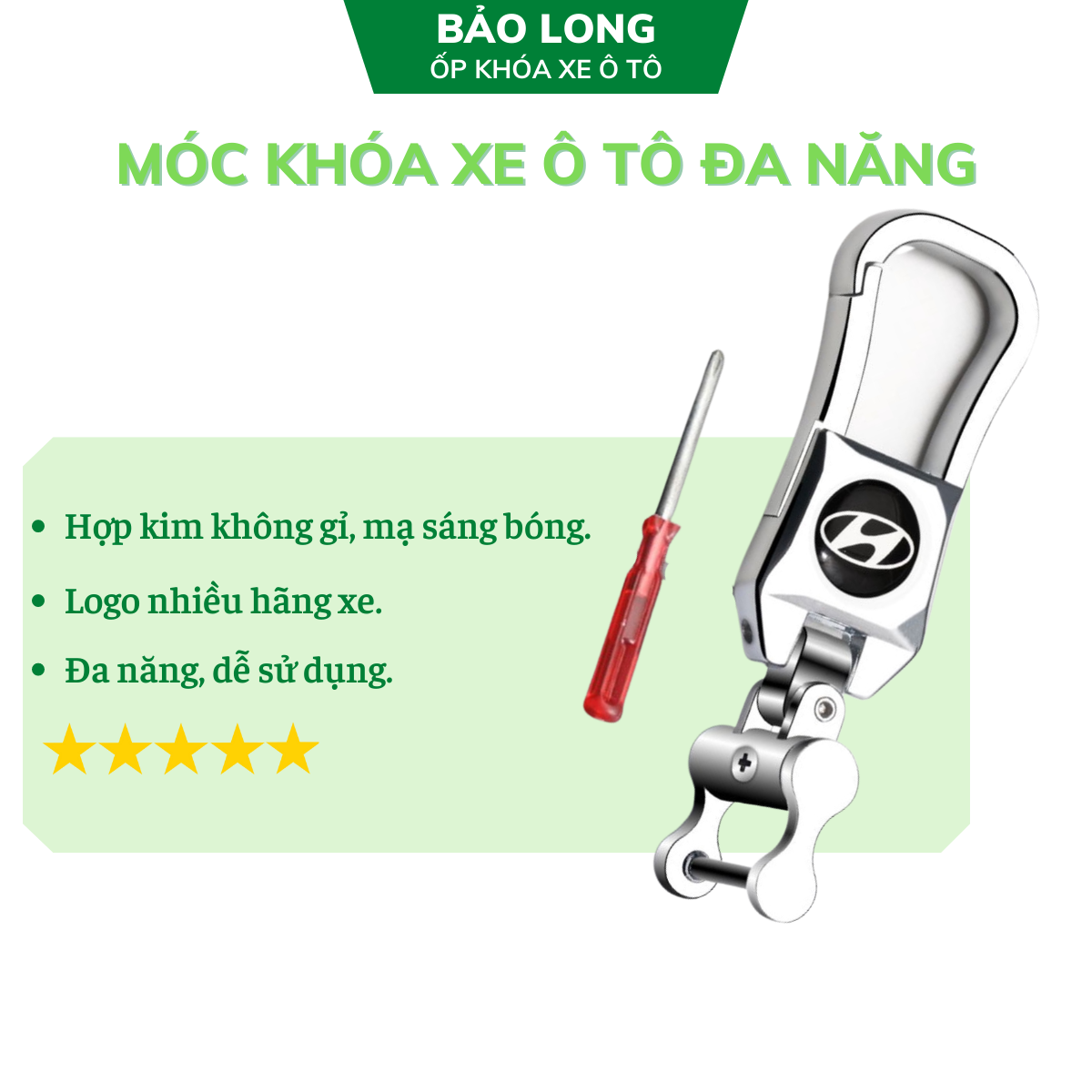 Móc khóa xe kim loại logo các hãng xe