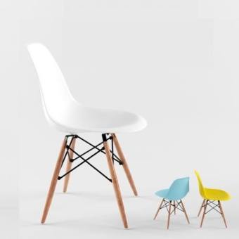 Ghế eames, ghế cafe, ghế phòng khách, ghế làm việc, ghế văn phòng, ghế ngồi chờ, ghế chân gỗ, ghế nhựa M046