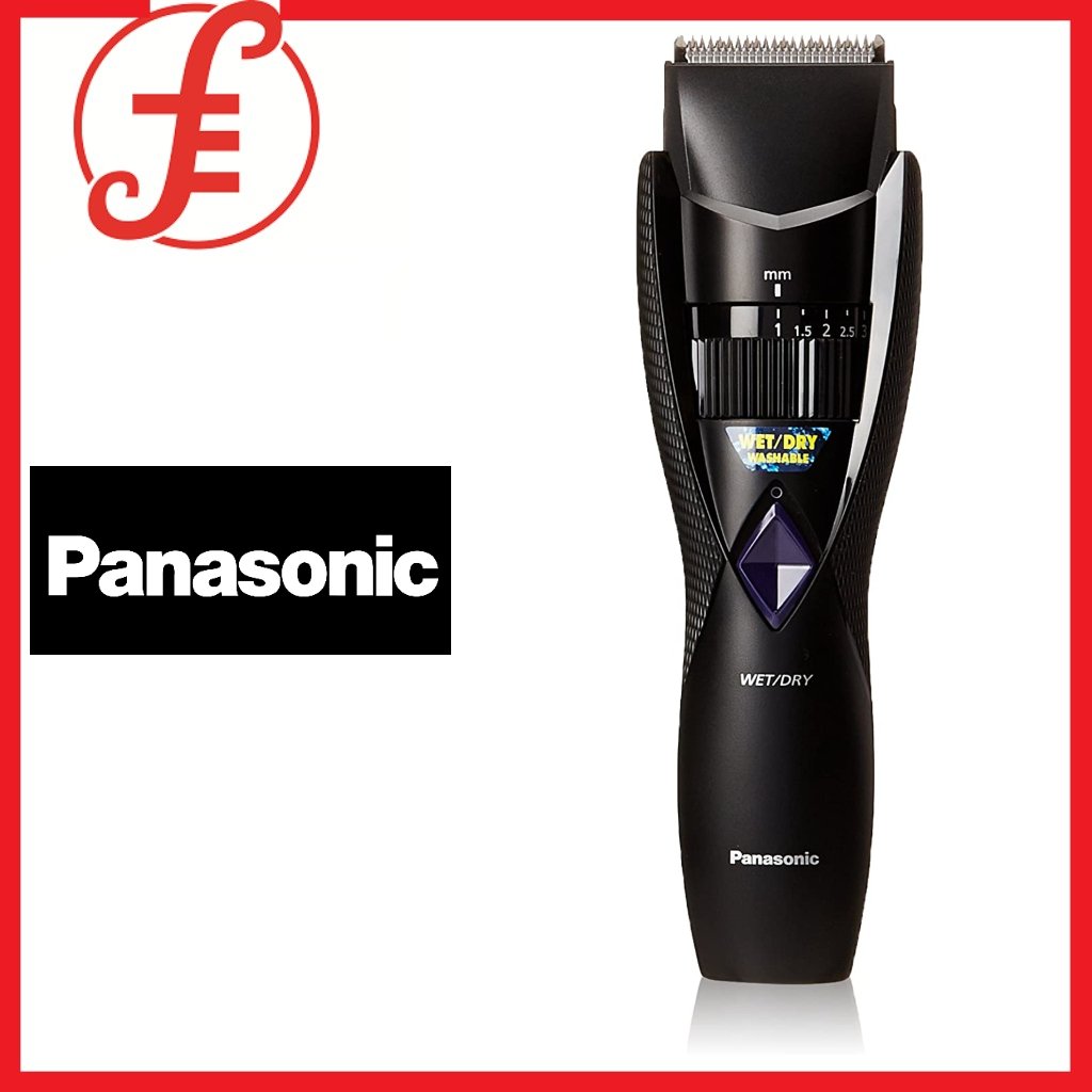 Panasonic ER-GB37 Wet ＆ Dry Electric Beard Trimmer for Men with 20 Cutting Lengths, Standard UK 3pin Plug