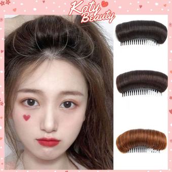 Kẹp phồng mái tóc giả làm phồng tóc tự nhiên, tóc kẹp mái phồng cho nữ phong cách trẻ trung năng động