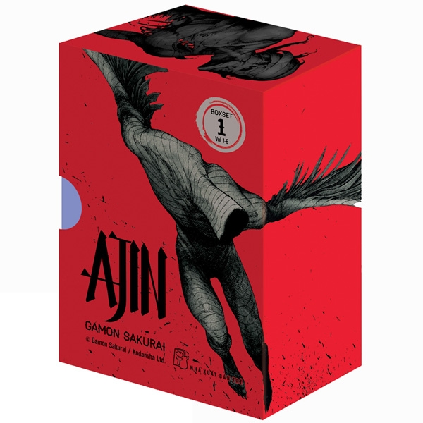 Fahasa - Ajin - BoxSet Số 1 (Tập 1 Đến Tập 6) - Tặng Kèm Bookmark 3D