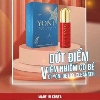Viên đặt Phụ khoa Yoni Hàn Quốc giúp se khít sạch viêm hộp 6 viên chính hãng Evashop69