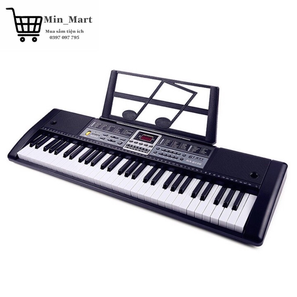 ĐÀN PIANO ĐIỆN, ĐÀN PIANO 61 PHÍM, ĐÀN ORGAN ELECTRONIC KEYBOARD ÂM THANH VANG TỐT CÓ ẢNH THẬT, BẢO HÀNH TOÀN QUỐC - 3