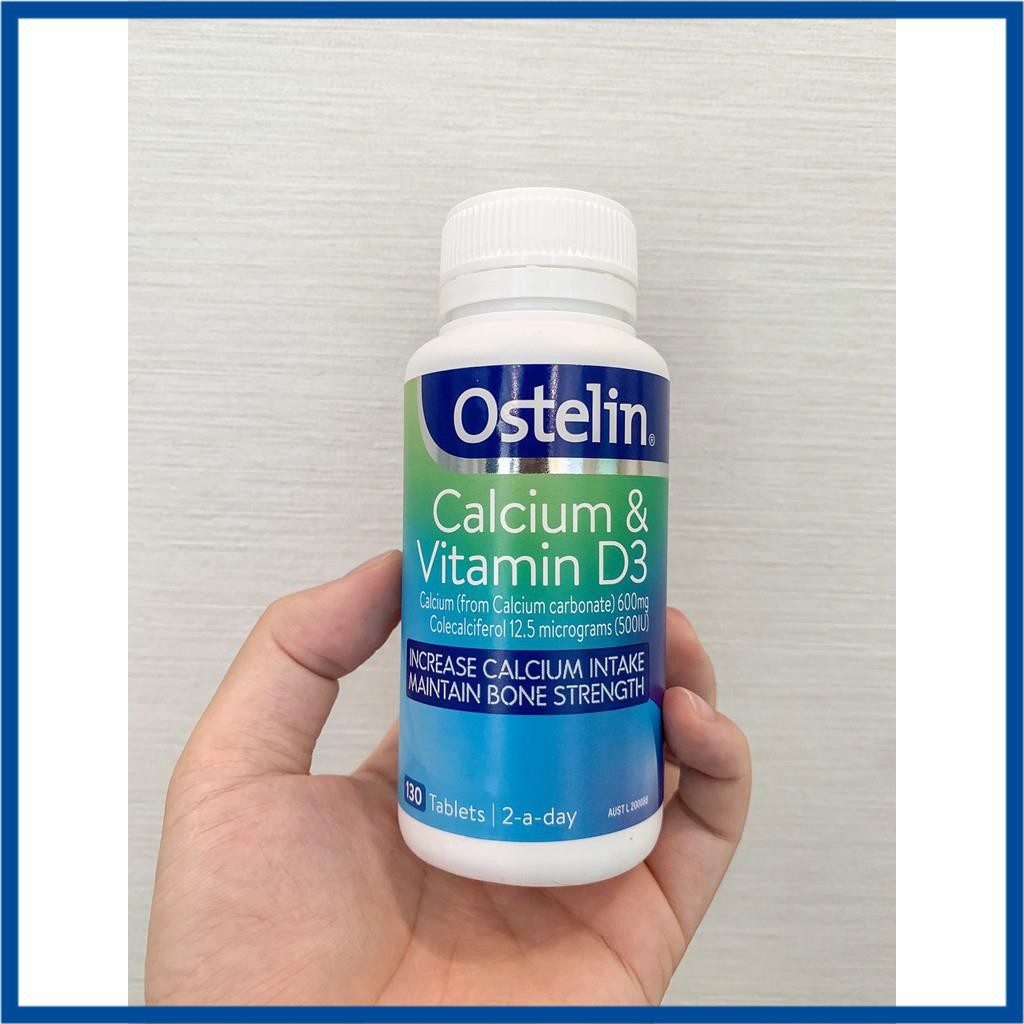 Ostelin Canxi Calcium & Vitamin D3 Của Úc 130v - Ostelin Bổ sung canxi