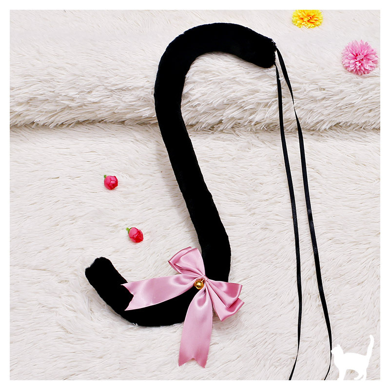 Đuôi mèo cosplay 70cm - Loại tốt có dây cột và ghim cài - Có nhiều màu [T69 Shop]
