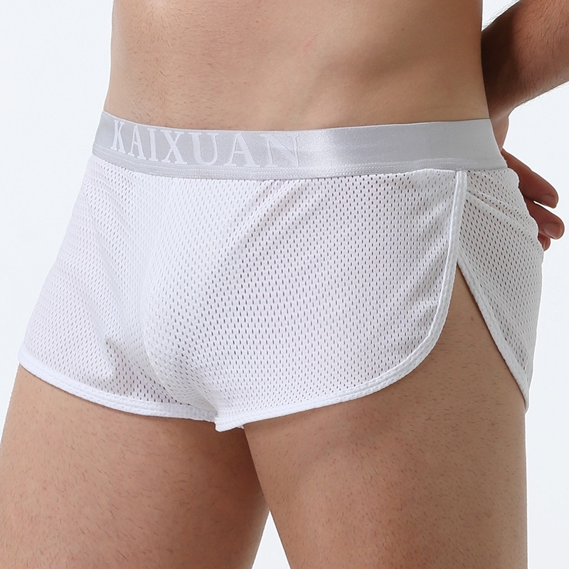 Underpants Man Briefs Gay Jockstrap Mesh Underwear For Men Brief Modal Low  Waist Mens Thong Bikini Sexy U Pouch Panties H1214 From Mengyang04, $20.54