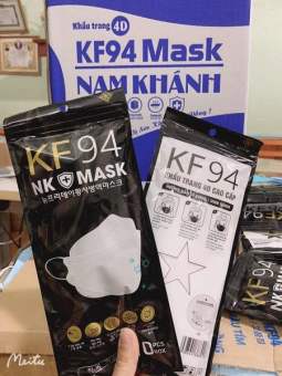 Sỉ 300 chiếc khẩu trang y tế KF94 (4d) Nam Khánh