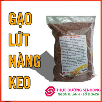 Gạo lứt đỏ Ba xe (2kg) Gạo sạch thuần chủng vụ mùa 6 tháng.