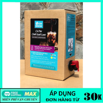 Cà phê chiết xuất lạnh New Brew Cold Brew pha sẵn NewBrew BOLD hộp 2 Kg