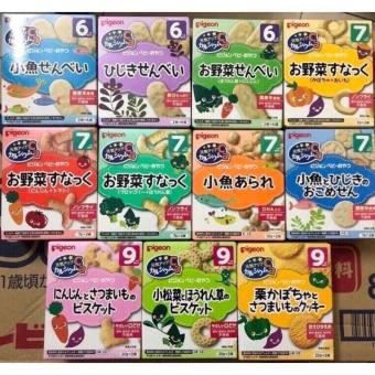 <Date Xa>Bánh Pigeon Nhật Đủ Vị Cho Bé Từ 6M