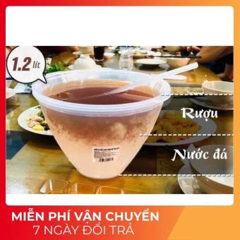 CA ĐỰNG RƯỢU VIỆT NHẬT TẶNG KÈM GÁO MÚC