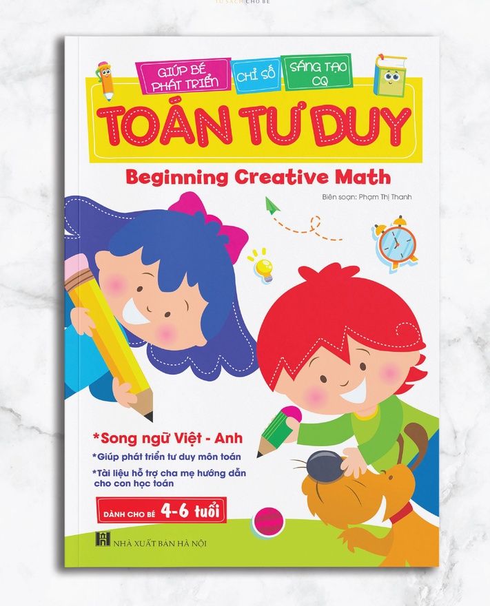 Sách - Toán Tư Duy Beginning Creative Math - Nhà sách Học Liệu