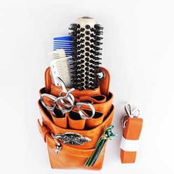 Túi đựng kéo cắt tóc chất liệu da cao cấp dành cho thợ tóc A3