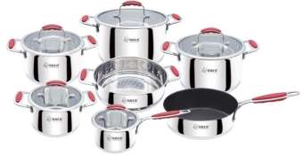 BỘ NỒI INOX 7 MÓN ARBER RUBY