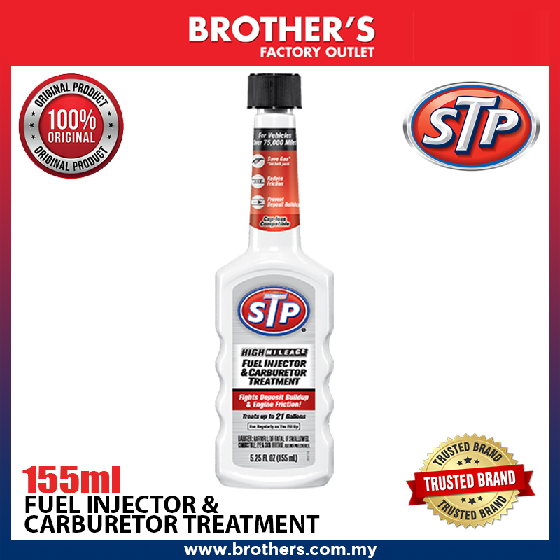 STP® Fuel Injector & Carburetor Treatment 155ml High Quality 100