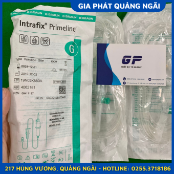 DÂY TRUYỀN DỊCH KHÔNG ĐAU BRAUN INTRAFIX PRIMELINE ĐỨC