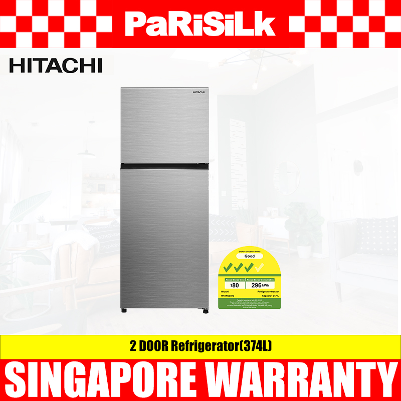 Bulky) Hitachi HRTN5275MF-BBKSG (Brilliant Black) Top Freezer