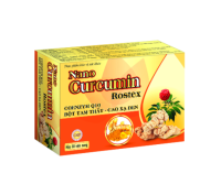 Viên tinh nghệ Nano Curcumin Gold Tam Thất Xạ Đen giảm viêm loét dạ dày tá tràng - Hộp 30 viên