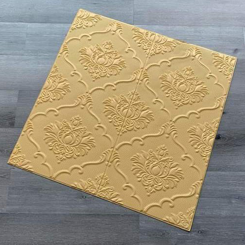Bộ 20 tấm xốp dán tường cổ điển hoa sen 3d 70x70cm siêu đẹp, sang trọng