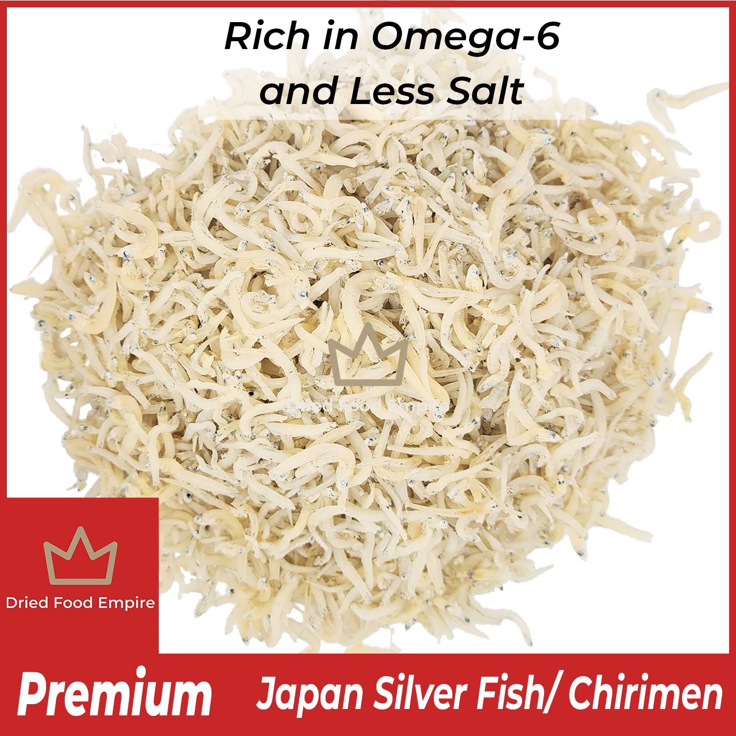 300G Small Dried Silver Fish Chirimen 干銀魚