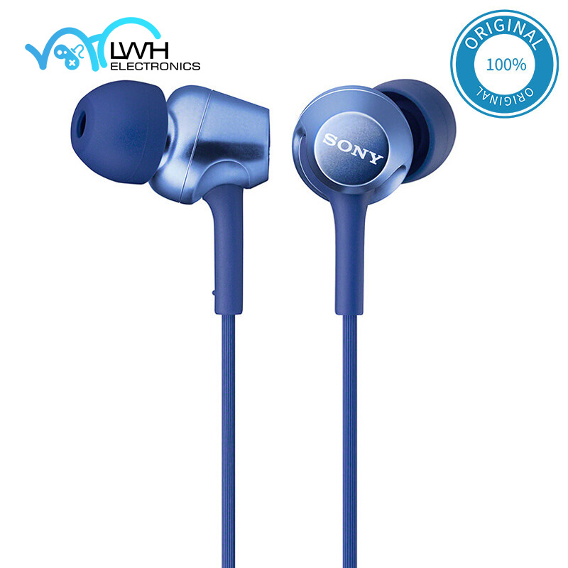 SONY MDR-EX255AP Closed Dynamic In-Ear Headphones In-Line Remote Mic ราคา 1,216 บาท*ส่งฟรี