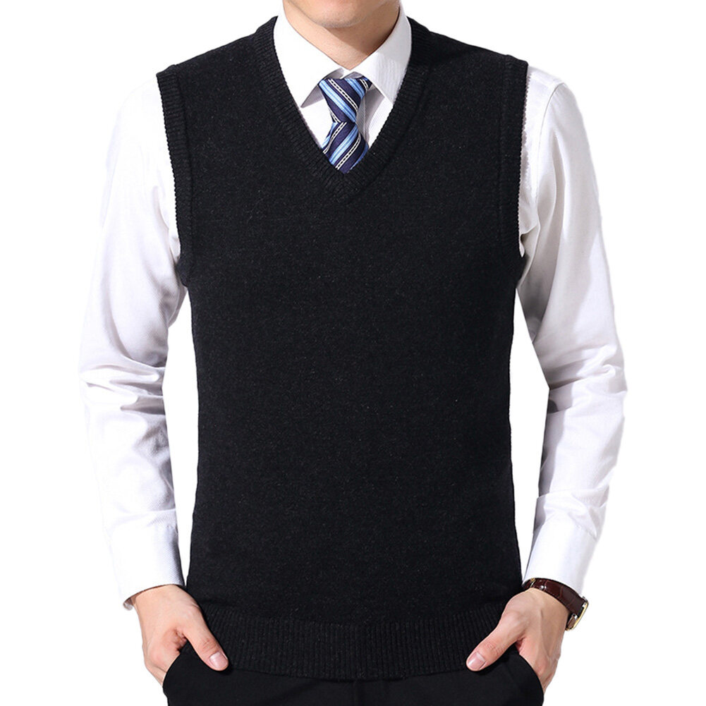 Casual hot sale wool vest