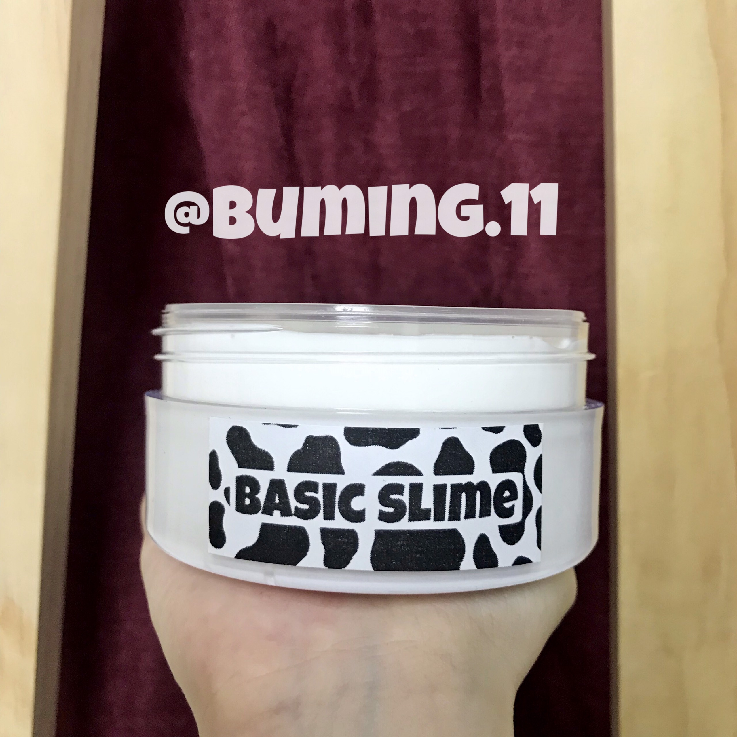 Slime basic màu trắng 200ml