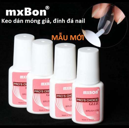 Keo MxBon Gắn Đá Nail & Móng Giả Siêu Chắc