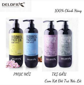 Dầu Gội Delofil Dầu Xả Delofil Phục Hồi Dưỡng Tóc Ngăn Ngừa Gầu Ngứa 500ml 800ml (Chính hãng