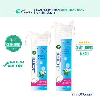 Bông Tẩy Trang Jomi 120 miếng