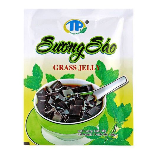 Bột Sương Sáo Đen Grass Jelly 50g- Có Sẵn Dầu Chuối