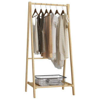 Kệ gỗ treo quần áo chữ A, kệ gỗ, kệ treo quần áo, giá treo quần áo, sào phơi quần áo, giàn phơi quần áo