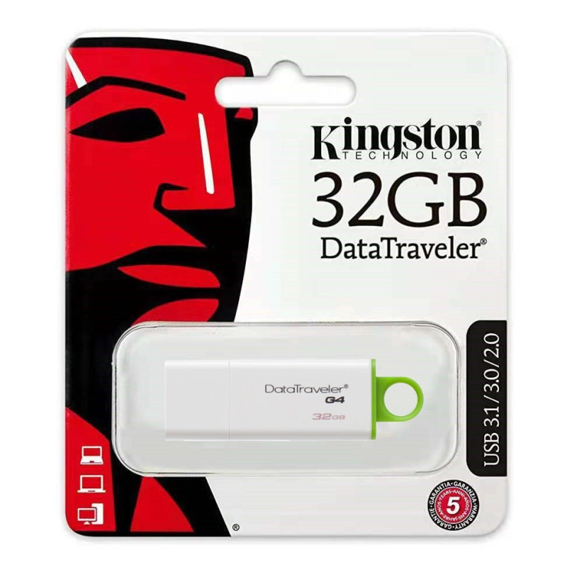 ภาพหน้าปกสินค้าbeyline mall FLASH DRIVE KINGSTON 32GB แฮนดี้ไดร์ /แฟตไดร์ /แฟลตไดร์ฟ /แฟลชไดร์ฟ USB 3.1 /3.0 /2.0 DataTraveler G4 (พร้อมส่ง) จากร้าน beyline mall บน Lazada