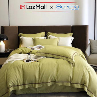 Ga Trải Giường Mát Lạnh 5 Món Lụa Tencel 80s SERENA Chính Hãng Chuẩn Khách Sạn 5 Sao Bộ Chăn Ga Ra Drap Gối Mền Nệm Niệm Đệm 5 Món Phi Lụa Tencel Trải Phủ Bọc Giường Mát Lạnh Sang Trọng Cao Cấp