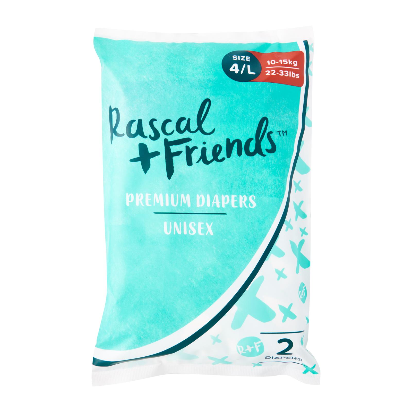 Buy Rascal+Friends Premium Size 3 Crawler 50-Pieces Diaper Pack