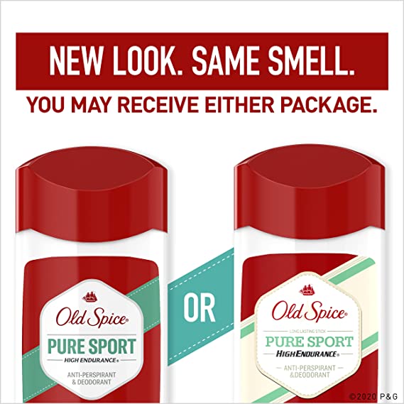 [HCM]Lăn khử mùi Old Spice Pure Sport Trắng (mẫu mới) 85g - Mỹ