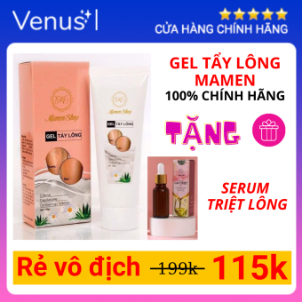 Gel tẩy lông Mamen Shop Kem Tẩy lông hạn chế lông mọc lại, làm sáng da