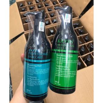 Cặp Dầu Gội Xả Hoàn Hình Kafen Siêu Mềm Mượt 800ml