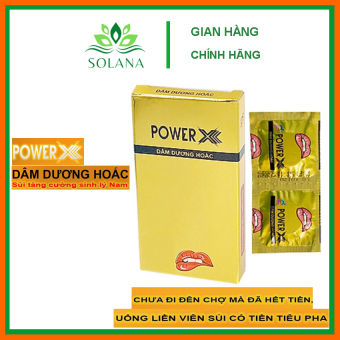 Viên uống  Power X 1h tăng cường sinh lý nam giới hộp 2 viên