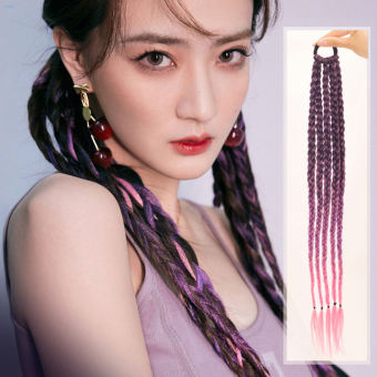 Tóc Giả Bện Xoắn Cho Nữ Tóc Tết Ombre Nổi Bật Với Dây Cao Su Tóc Giả Dreadlock Tóc Giả Bện Đấm Bốc Tóc Giả Cho Nữ Tóc Giả Tóc Bện Đấm Bốc Tóc Giả Bện Cho Nữ