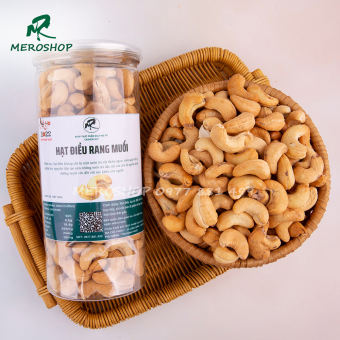 500GRAM HẠT ĐIỀU RANG MUỐI BÓC LỤA HẠT LỚN SIZE VIP