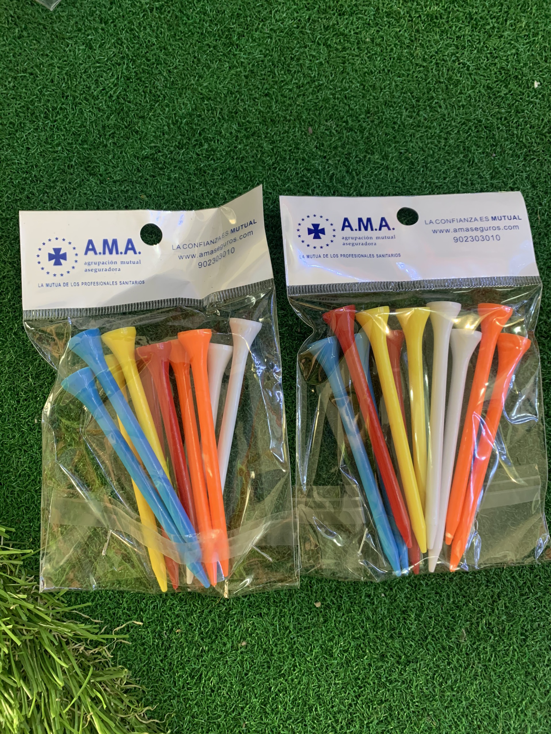 Tee golf gói 10 chiếc chất nhựa dài/ ngắn. - 3