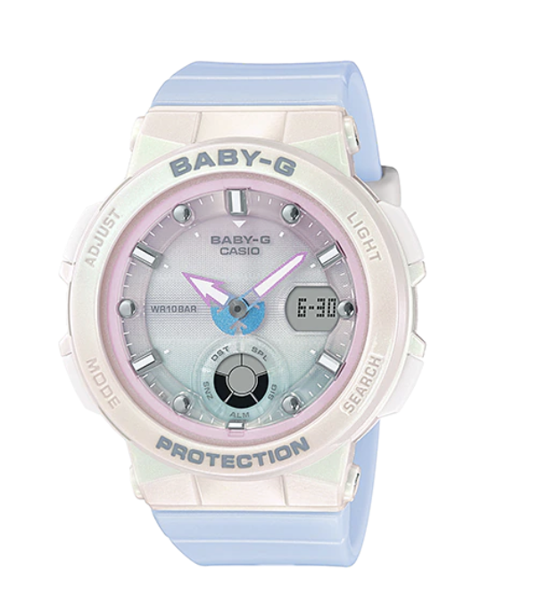 นาฬิกา รุ่น Casio BABY-G นาฬิกาข้อมือ นาฬิกาผู้หญิง สายเรซิ่น รุ่น BGA-250-7A3 ของแท้100% ประกัน Casio 1 ปี ราคา 2,400 บาท*ส่งฟรี
